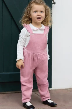 Salopette longue Eglantine en velours