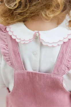 Salopette longue Eglantine en velours