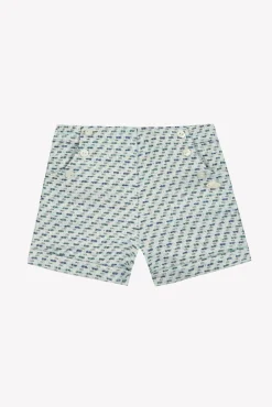 Short Emeraude tweed