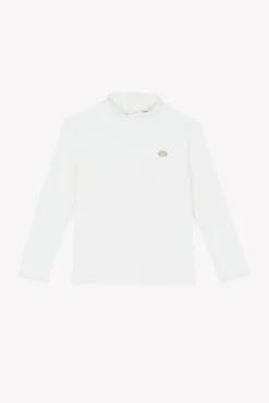 Sous-pull Ecru écusson hérisson