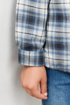 Surchemise Gris moyen flanelle