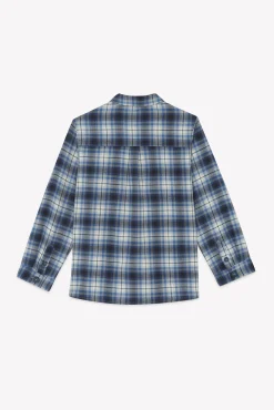 Surchemise Gris moyen flanelle