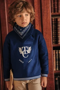 Sweat Marine écusson TC