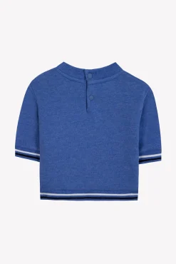 Sweat Bleu électrique play