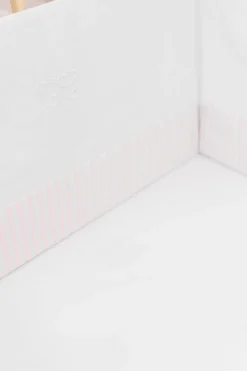 Tour de lit Garda rose pâle