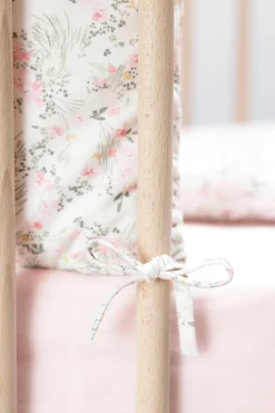 Tour de lit Imprimé fleuri jardin hivernal