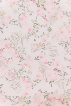 Tour de lit Imprimé fleuri jardin hivernal