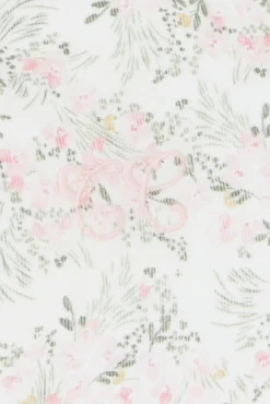 Trousse de toilette Imprimé fleuri jardin hivernal