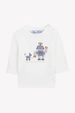 T-shirt Rouille illustration petit robot