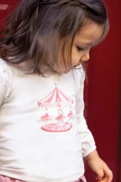 T-shirt Praline illustration manège