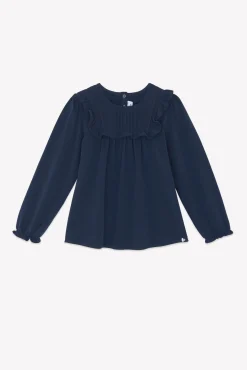 T-shirt Marine volanté