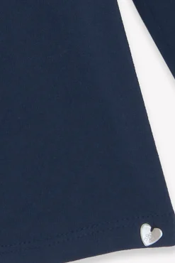 T-shirt Marine volanté