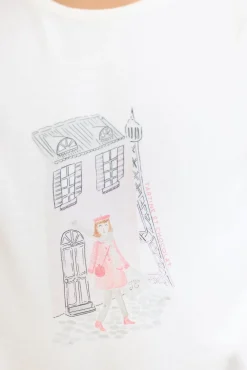 T-shirt Praline illustration parisienne