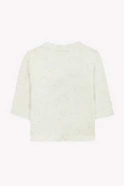 T-shirt Ecru illustration raton laveur