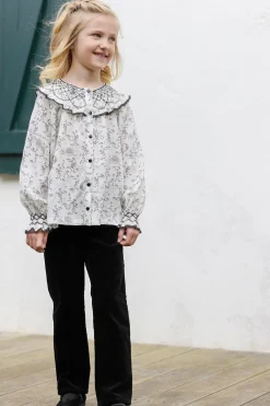 Tunique Ecru broderies