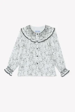 Tunique Ecru broderies