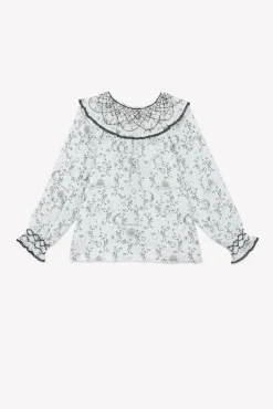 Tunique Ecru broderies