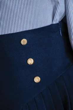 Tunique Bleu chambray rayures