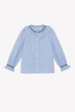 Tunique Bleu chambray rayures