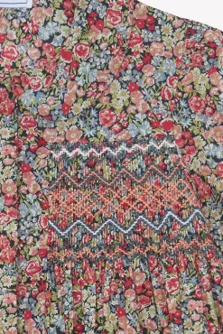 Tunique Tissu liberty manche smock