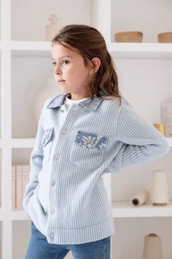 Veste Bleu Kujten x Tartine et Chocolat